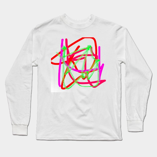 Graffiti Long Sleeve T-Shirt by lenn